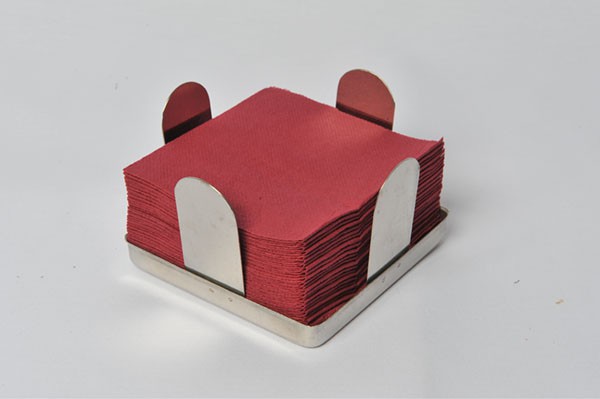 Servilletero 20x20 Acero Inoxidable